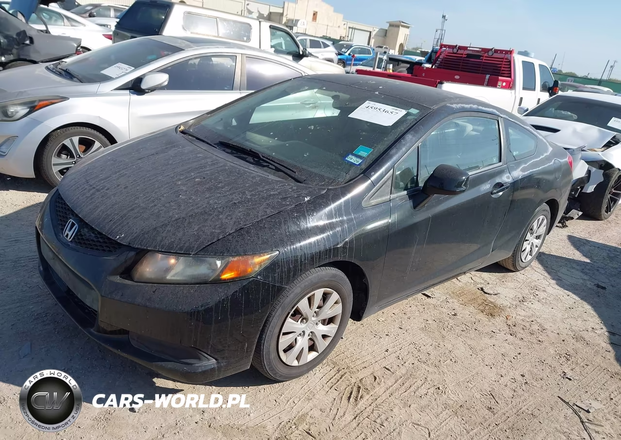 2012 Honda Civic Lx VIN:2HGFG3B57CH561586 - 2