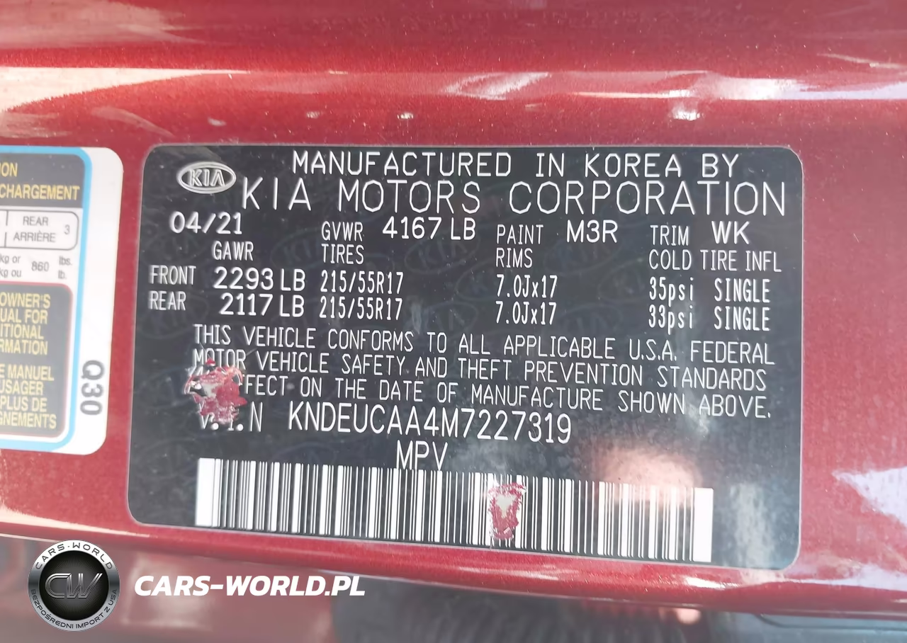 2021 Kia Seltos S VIN:KNDEUCAA4M7227319 - 9