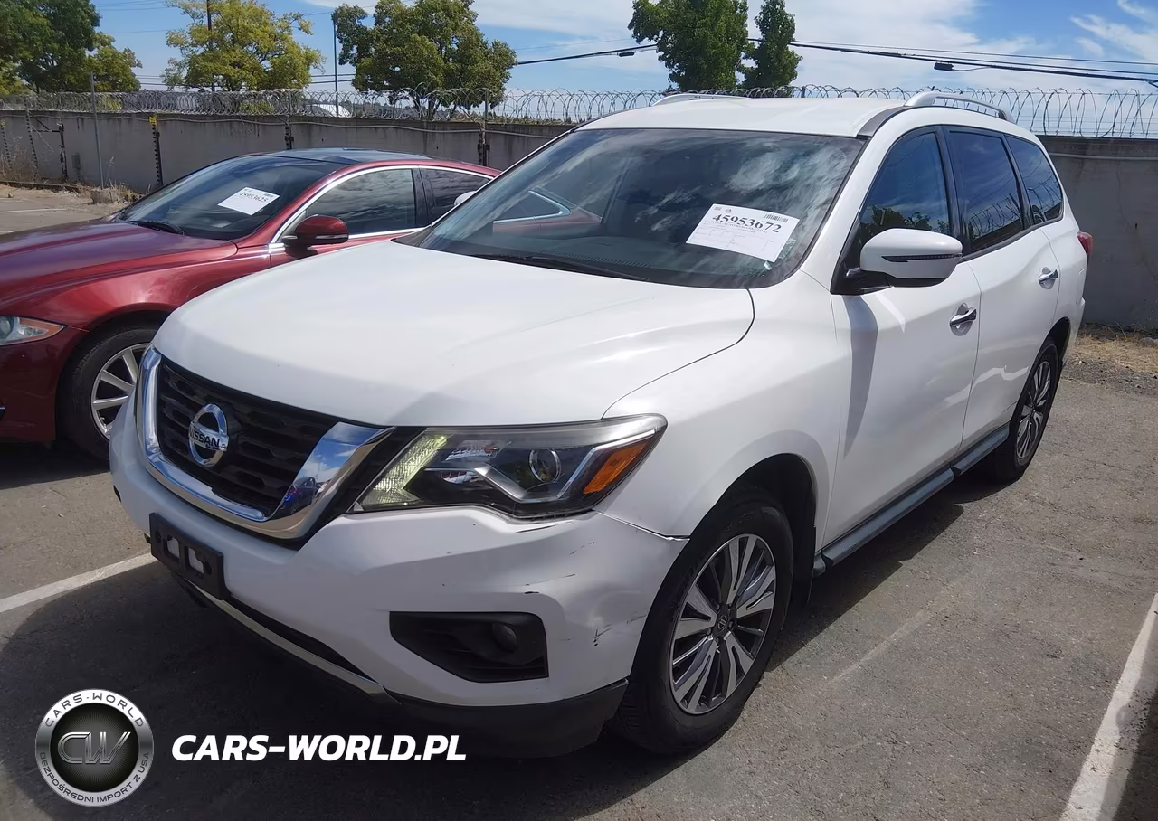 2017 Nissan Pathfinder Sv VIN:5N1DR2MN7HC619483 - 2