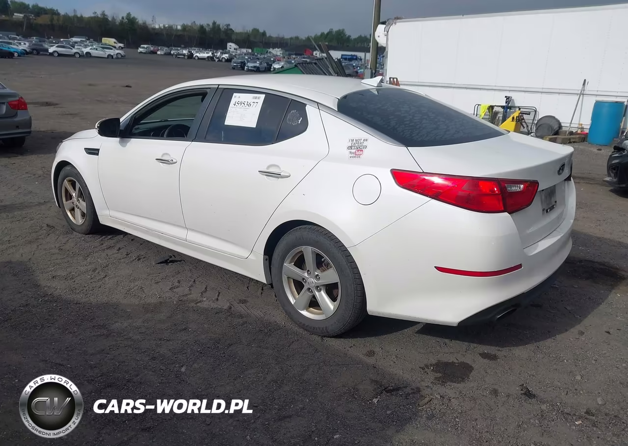2015 Kia Optima Lx VIN:KNAGM4A70F5551639 - 3
