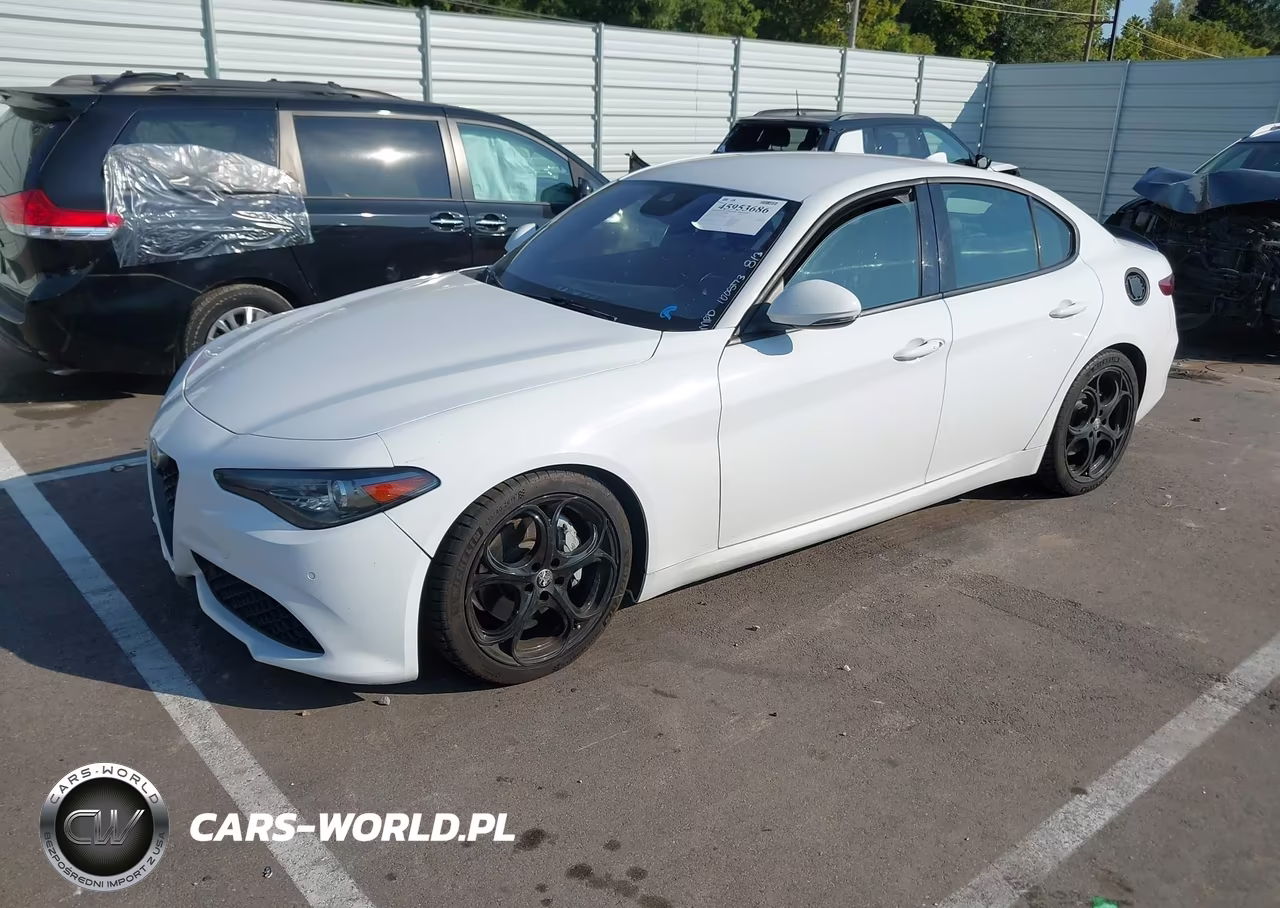 2022 Alfa Romeo Giulia Sprint Rwd VIN:ZARFAMAN7N7659934 - 2
