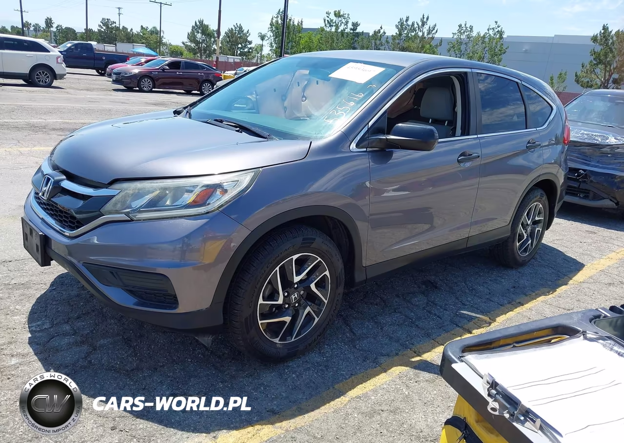 2016 Honda Cr-V Se VIN:2HKRM3H43GH535616 - 2