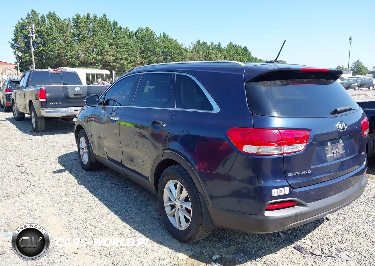 2017 Kia Sorento 2.4L Lx VIN:5XYPG4A35HG299923 - 3