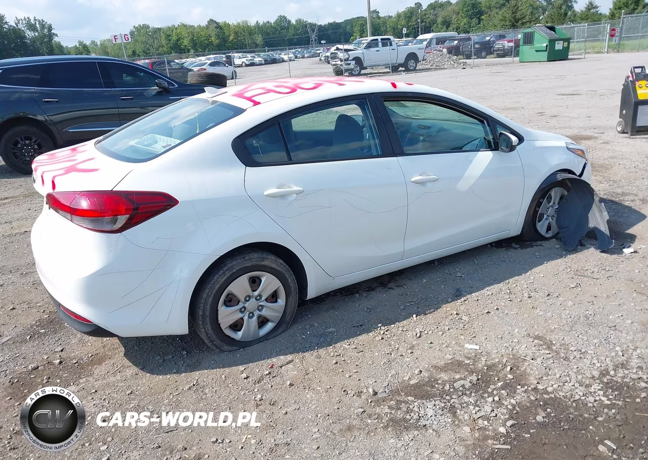 2017 Kia Forte Lx VIN:3KPFK4A73HE069923 - 4