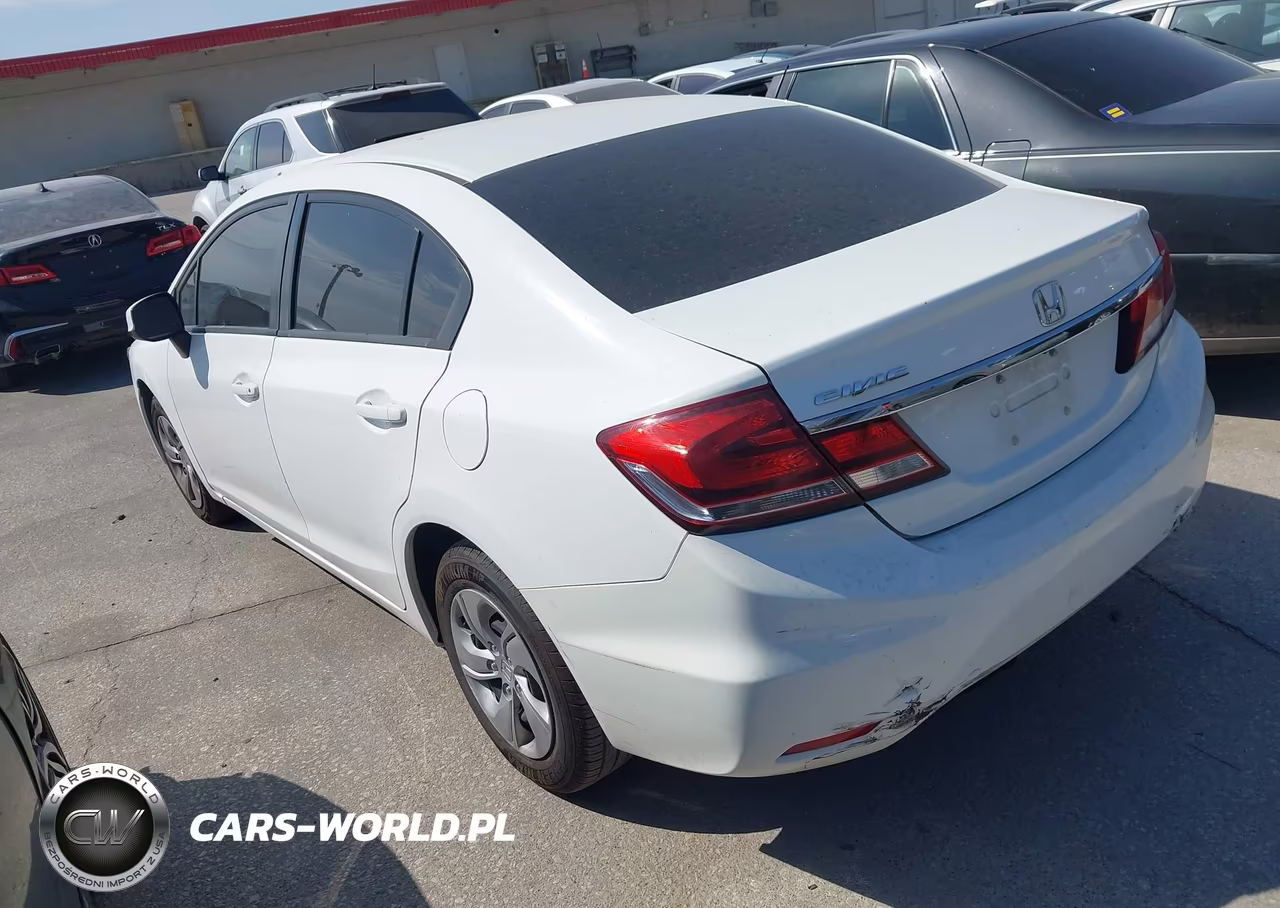 2013 Honda Civic Lx VIN:19XFB2F5XDE092623 - 3
