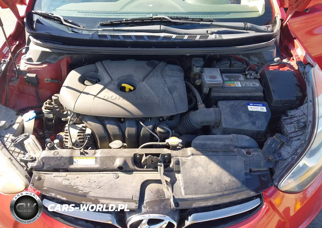 2012 Hyundai Elantra Limited (Ulsan Plant) VIN:KMHDH4AE4CU197517 - 10