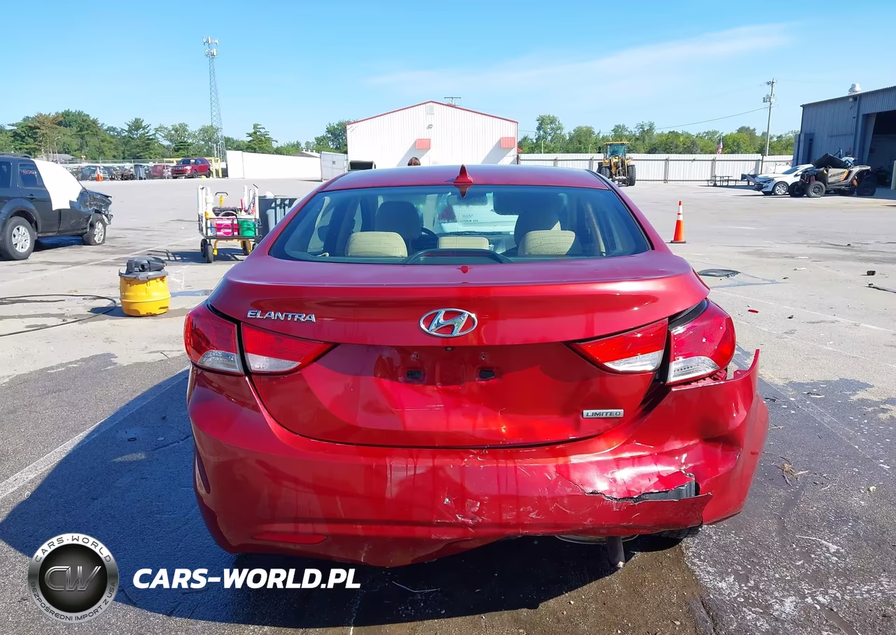 2012 Hyundai Elantra Limited (Ulsan Plant) VIN:KMHDH4AE4CU197517 - 16