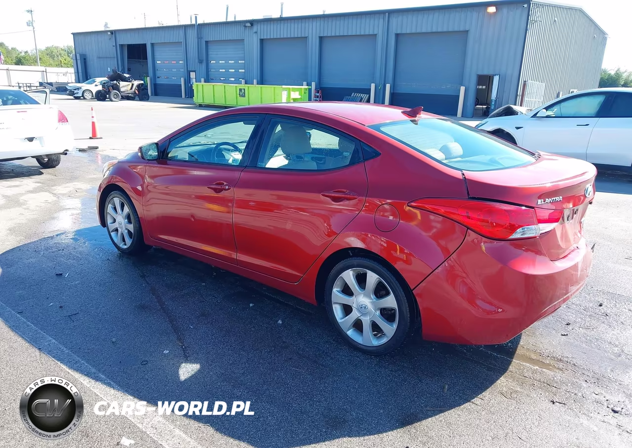 2012 Hyundai Elantra Limited (Ulsan Plant) VIN:KMHDH4AE4CU197517 - 3