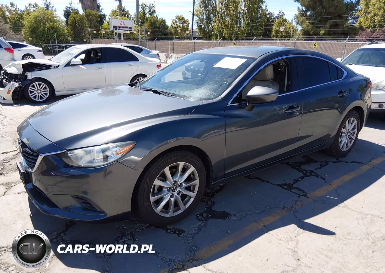 2015 Mazda Mazda6 I Sport VIN:JM1GJ1U50F1185287 - 2