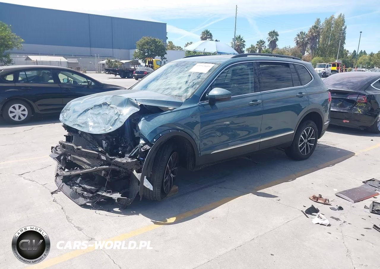 2020 Volkswagen Tiguan 2.0T Se-2.0T Se R-Line Black-2.0T Sel VIN:3VV3B7AX2LM157866 - 2