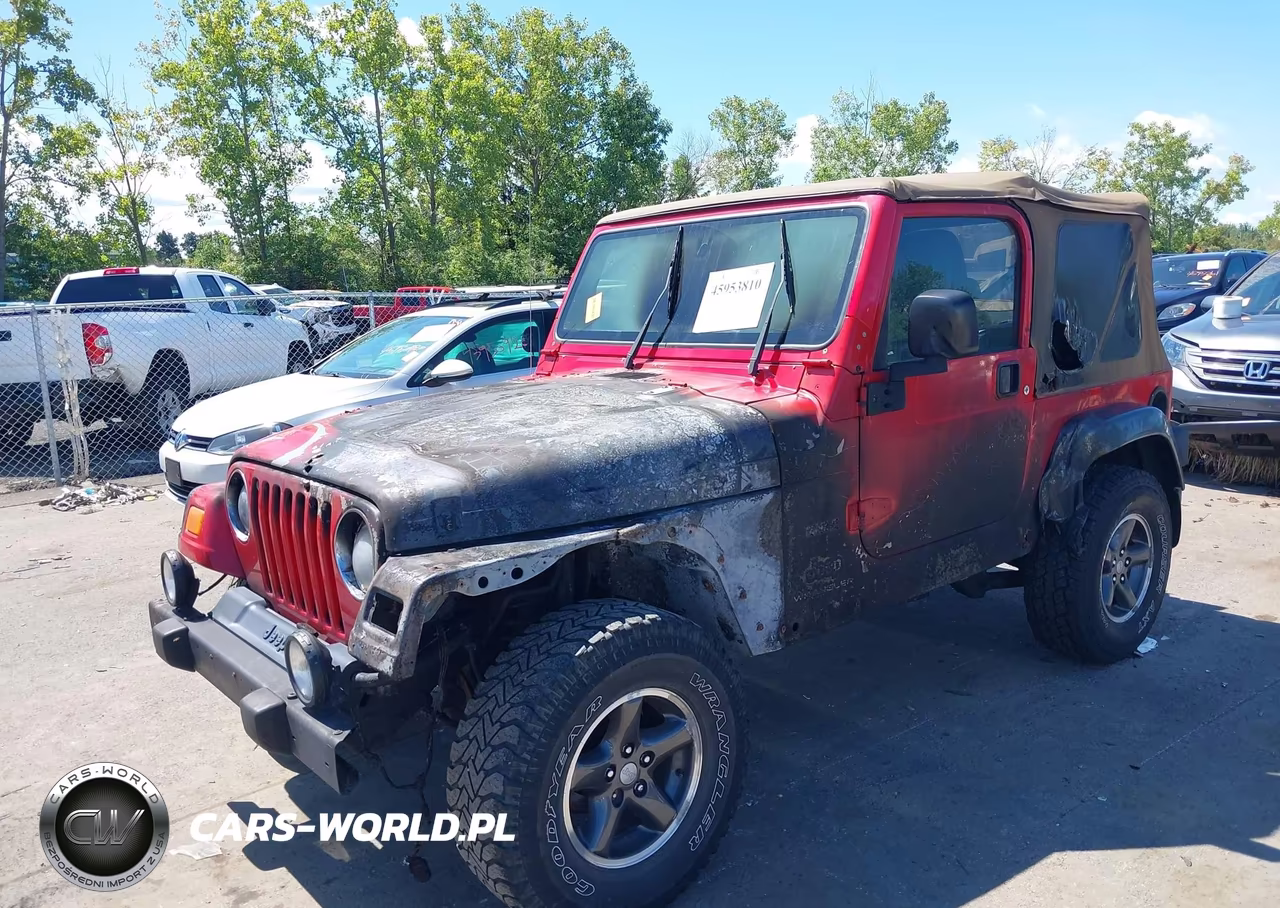 2004 Jeep Wrangler X VIN:1J4FA39S64P727132 - 2