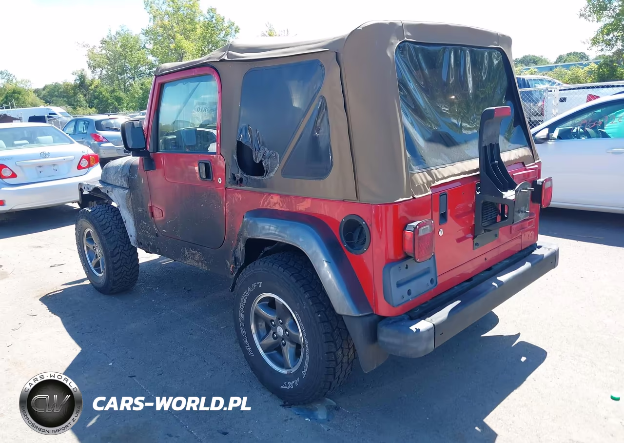 2004 Jeep Wrangler X VIN:1J4FA39S64P727132 - 3