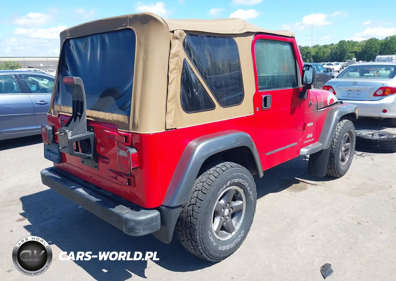 2004 Jeep Wrangler X VIN:1J4FA39S64P727132 - 4
