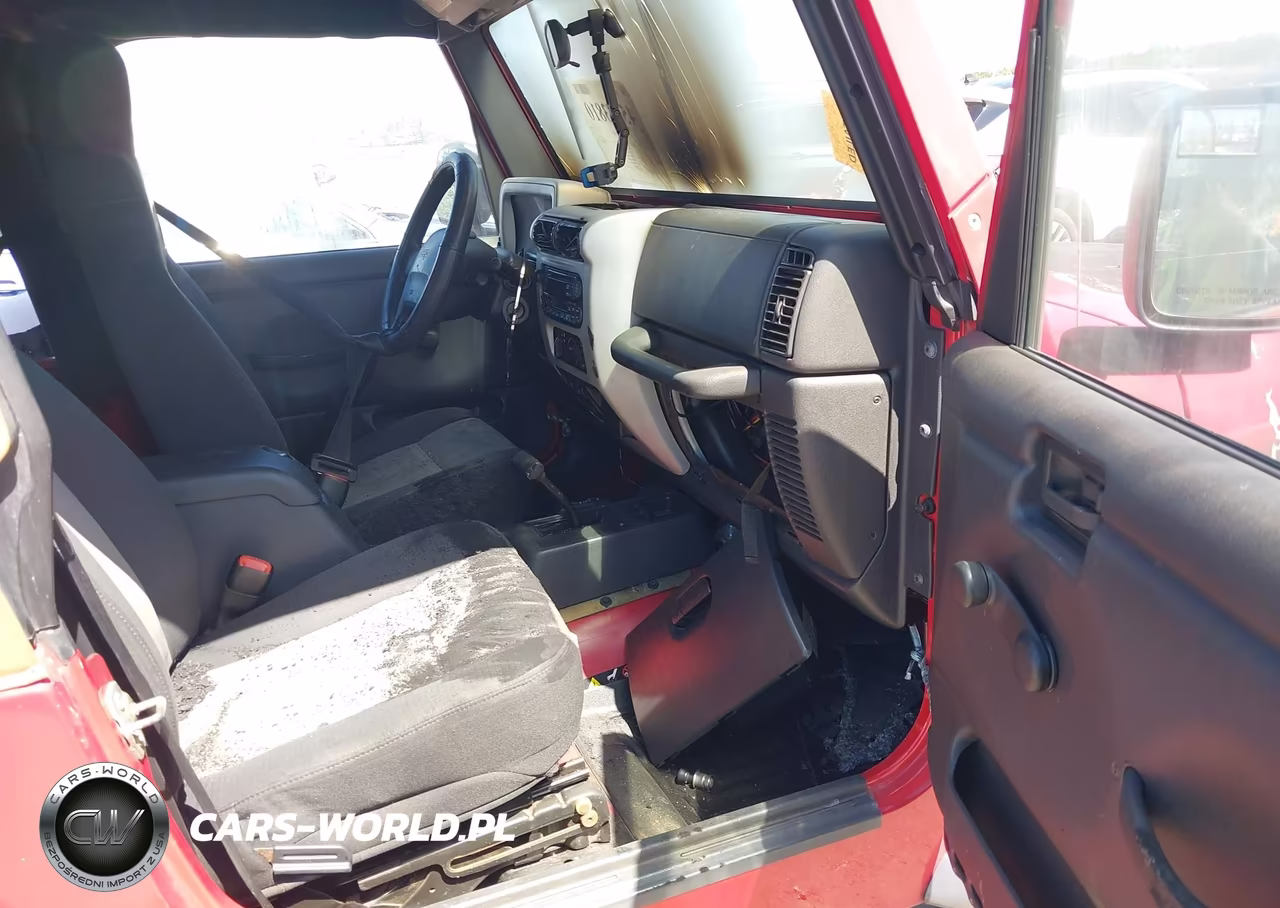 2004 Jeep Wrangler X VIN:1J4FA39S64P727132 - 5