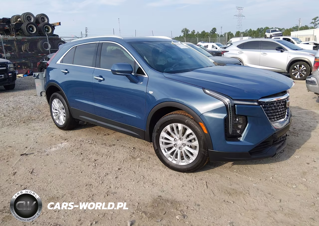 2024 Cadillac Xt4 Fwd Luxury VIN:1GYAZAR46RF198500 - 1