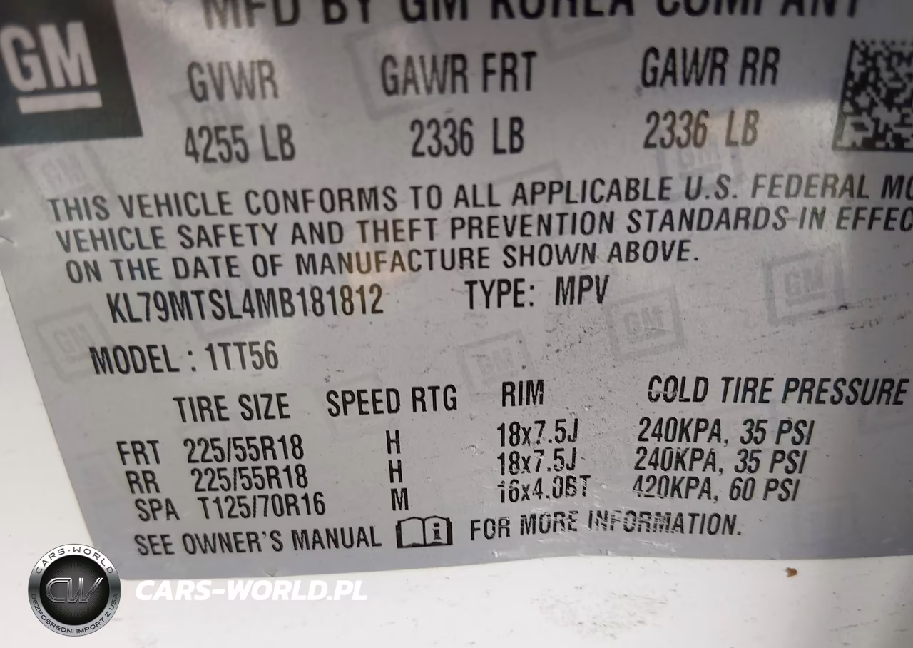 2021 Chevrolet Trailblazer Fwd Rs VIN:KL79MTSL4MB181812 - 9