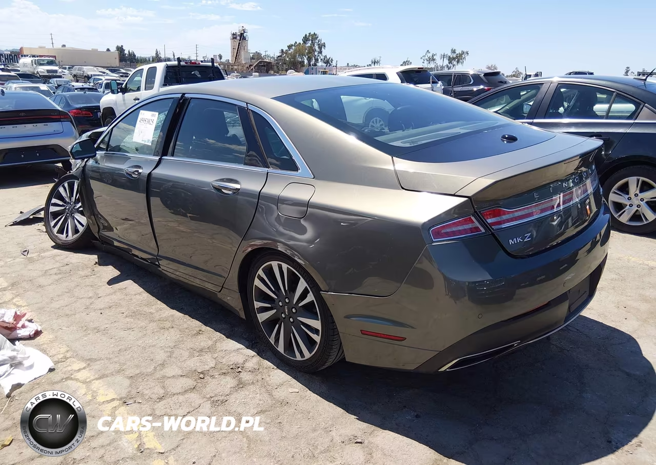 2017 Lincoln Mkz Hybrid Reserve VIN:3LN6L5MU3HR632106 - 3
