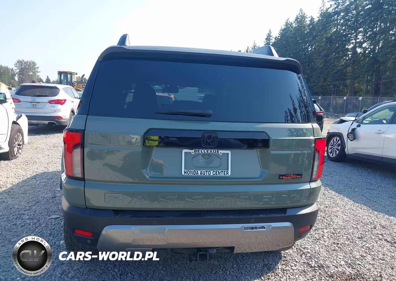 2026 Honda Passport Awd Trailsport Elite-Awd Trailsport Elite Blackout VIN:5FNYF9H8XTB054802 - 16