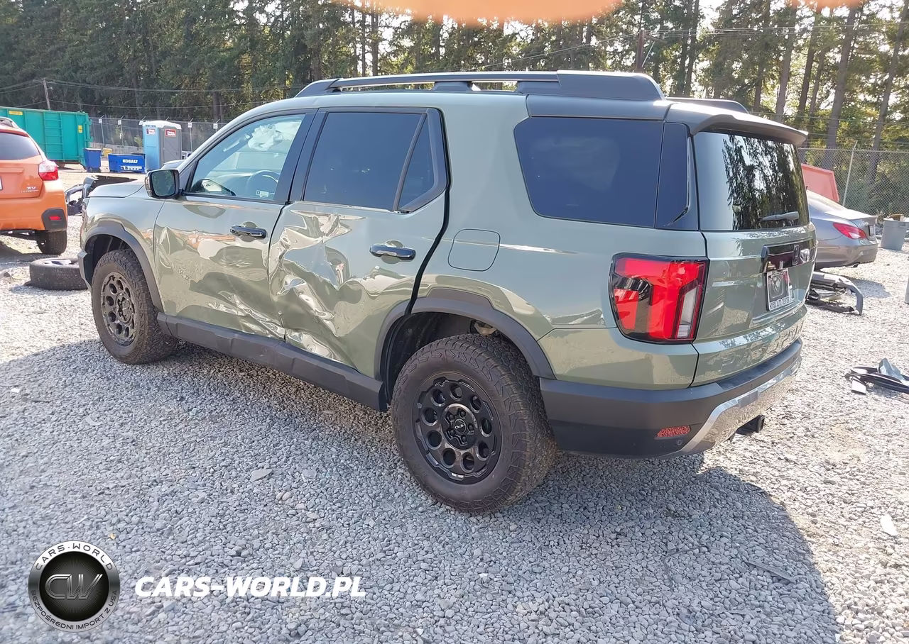 2026 Honda Passport Awd Trailsport Elite-Awd Trailsport Elite Blackout VIN:5FNYF9H8XTB054802 - 3