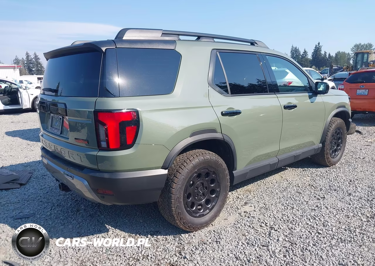 2026 Honda Passport Awd Trailsport Elite-Awd Trailsport Elite Blackout VIN:5FNYF9H8XTB054802 - 4