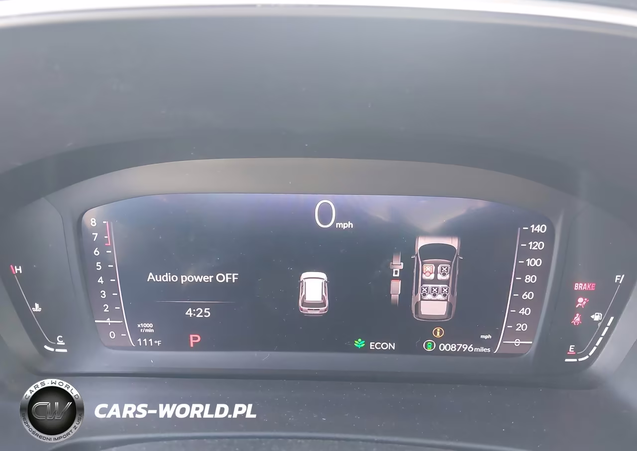 2026 Honda Passport Awd Trailsport Elite-Awd Trailsport Elite Blackout VIN:5FNYF9H8XTB054802 - 7