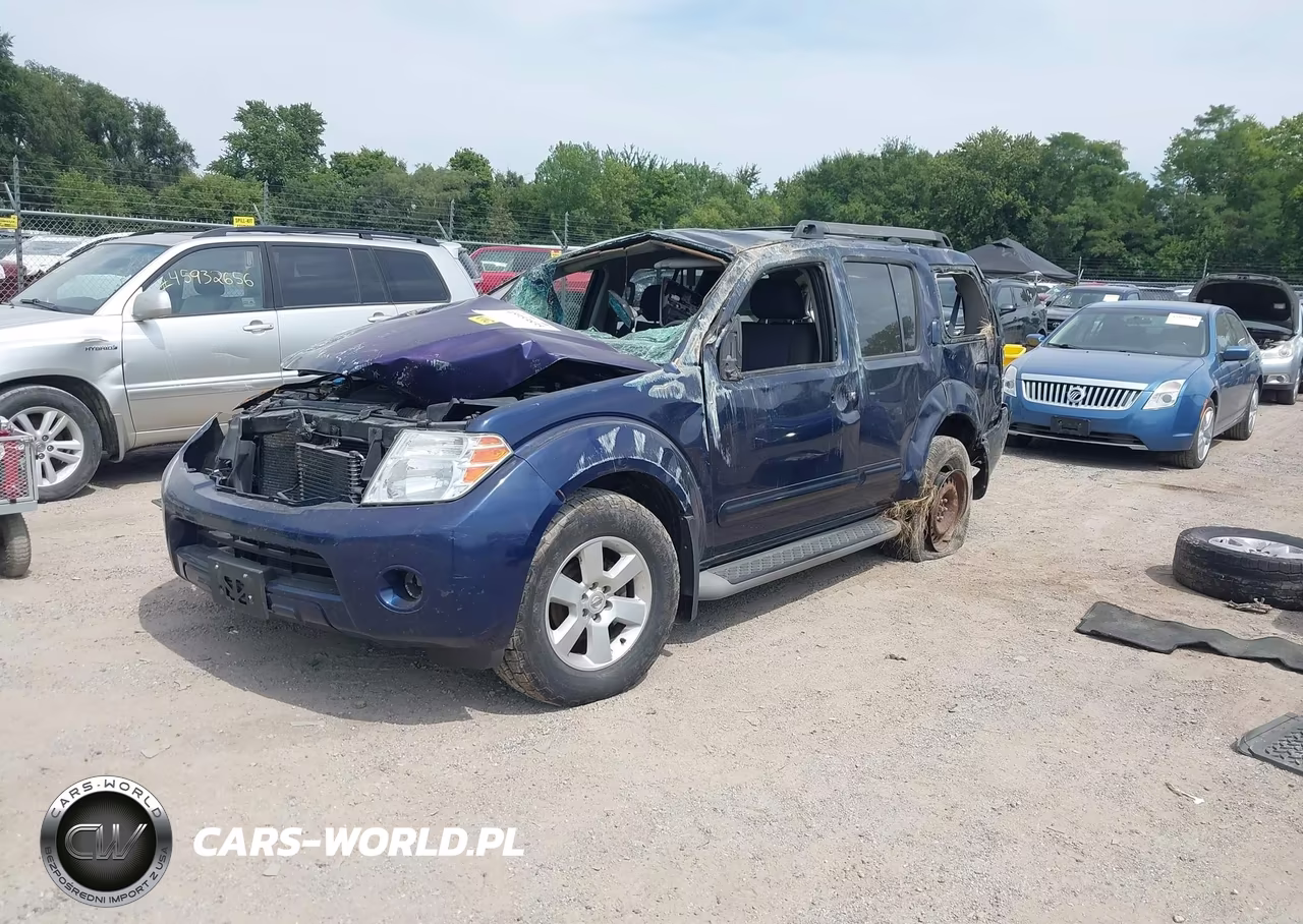 2008 Nissan Pathfinder Se VIN:5N1AR18B58C600668 - 2