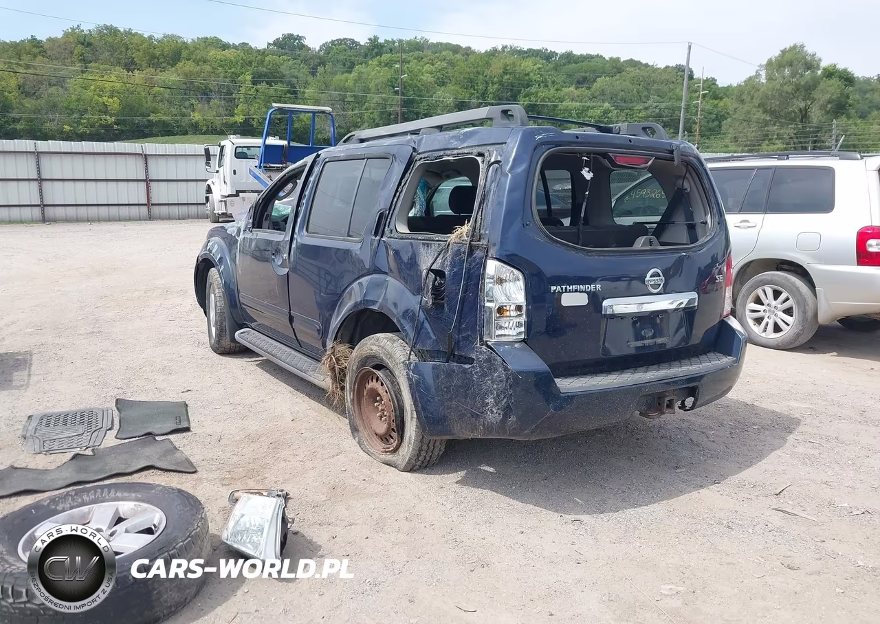 2008 Nissan Pathfinder Se VIN:5N1AR18B58C600668 - 3