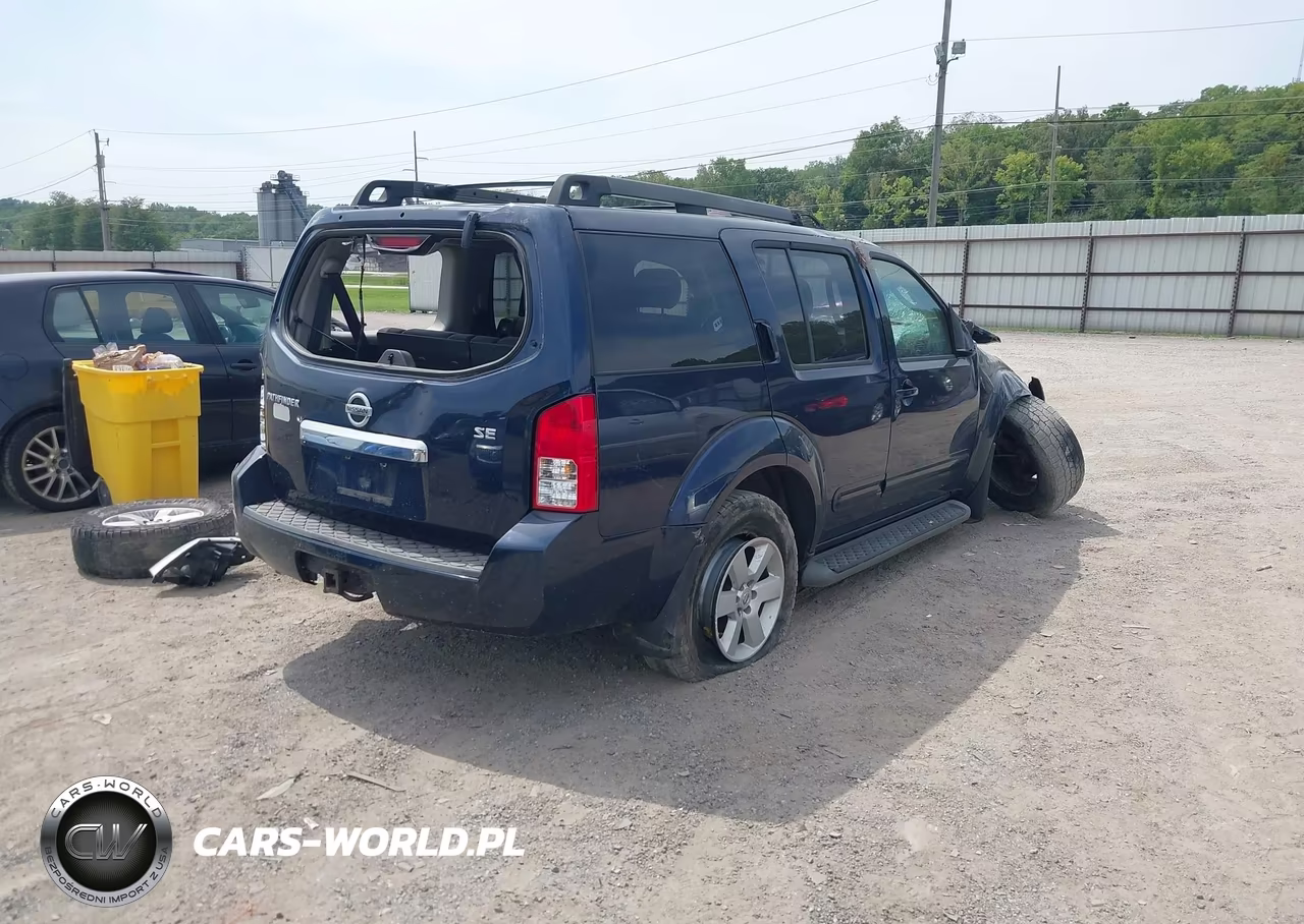 2008 Nissan Pathfinder Se VIN:5N1AR18B58C600668 - 4