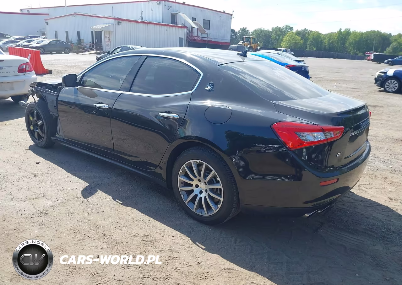2014 Maserati Ghibli S Q4 VIN:ZAM57RTA6E1096451 - 3