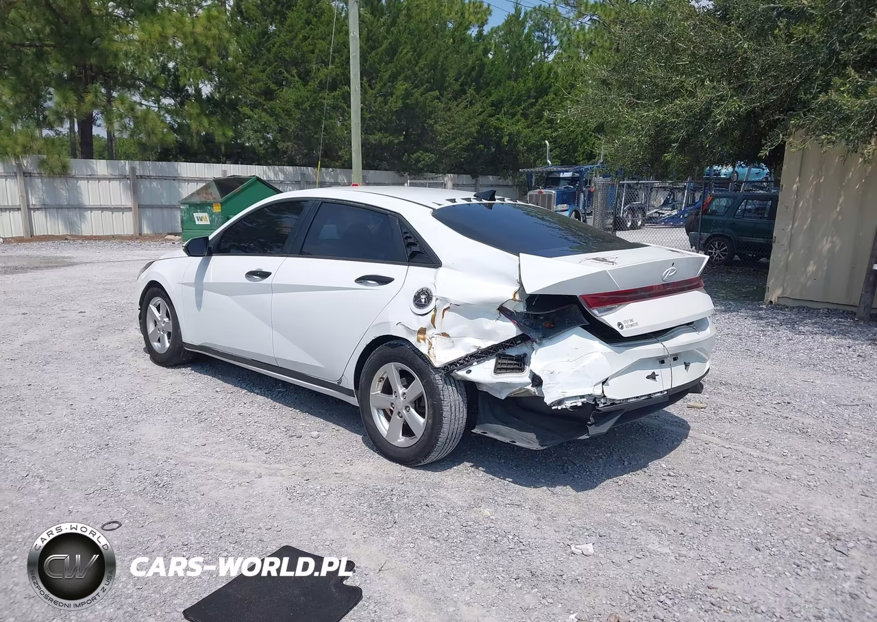 2021 Hyundai Elantra Sel VIN:5NPLM4AG5MH020631 - 3