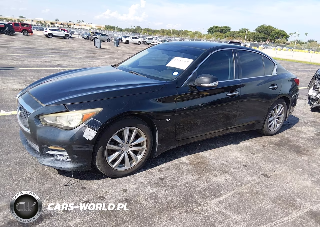 2015 Infiniti Q50 VIN:JN1BV7AP0FM352885 - 2