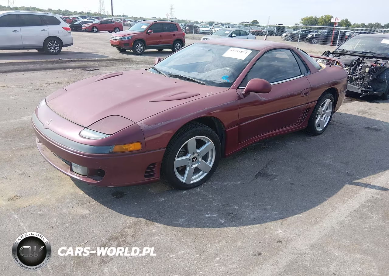 1992 Mitsubishi 3000 Gt Sl VIN:JA3XD64BXNY023472 - 2