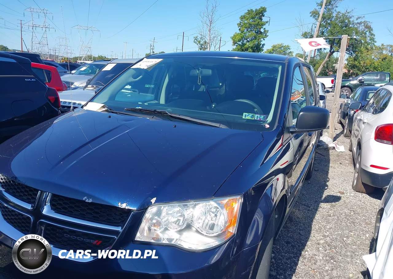 2017 Dodge Grand Caravan Se VIN:2C4RDGBG2HR595756 - 2