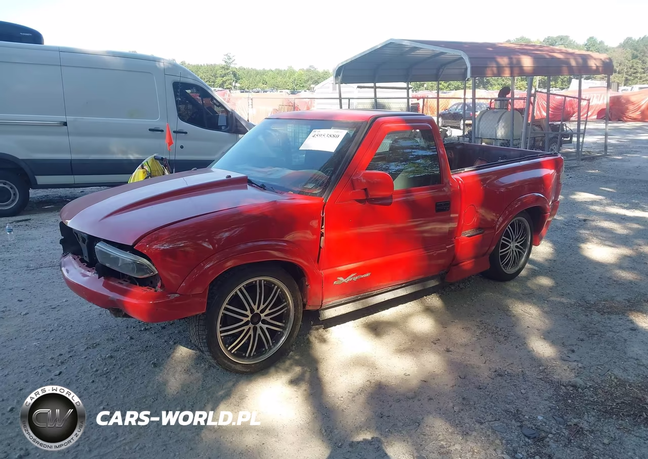 2000 Chevrolet S-10 Ls VIN:1GCCS1442Y8160100 - 2