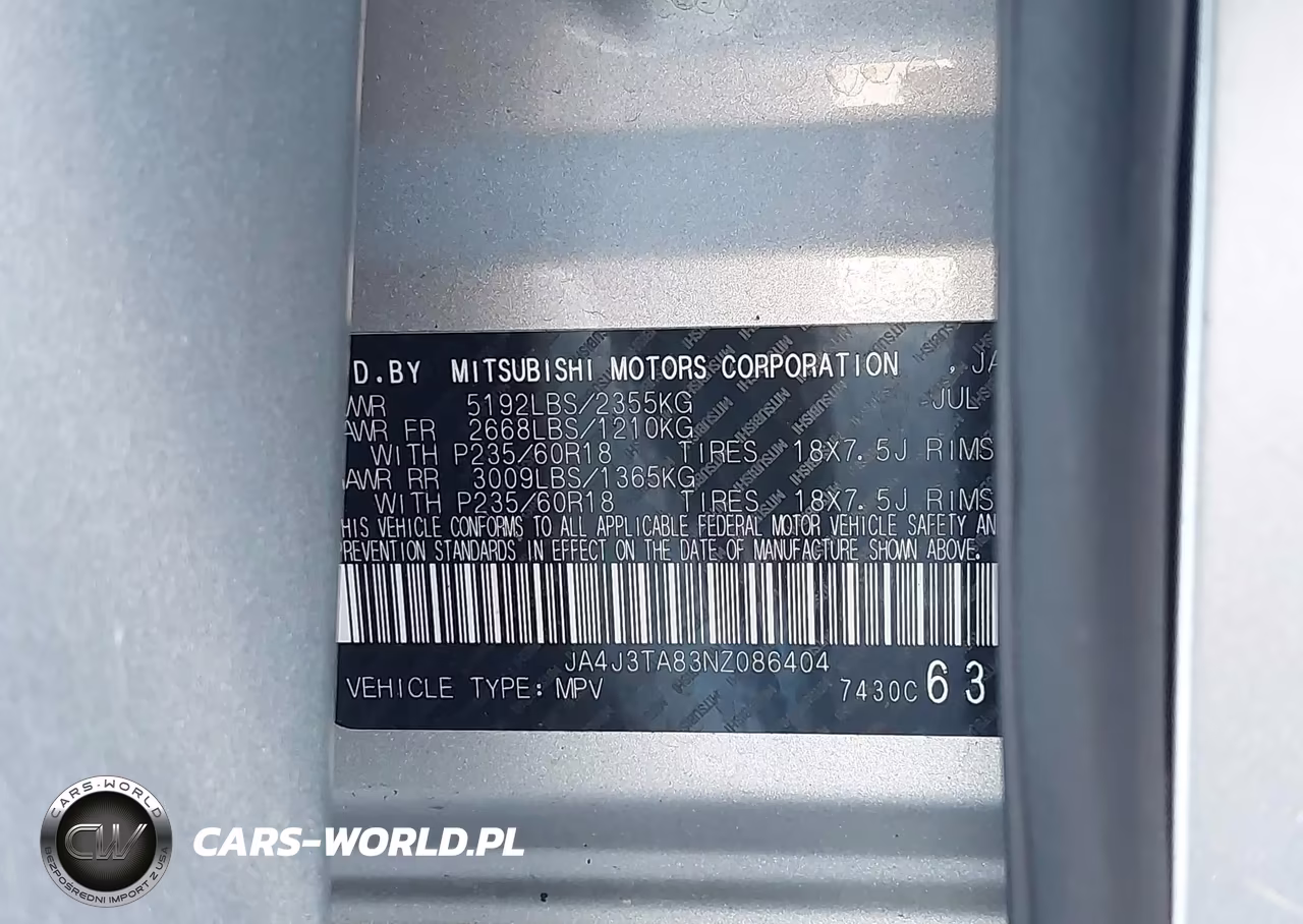2022 Mitsubishi Outlander Es 2.5 2Wd VIN:JA4J3TA83NZ086404 - 9