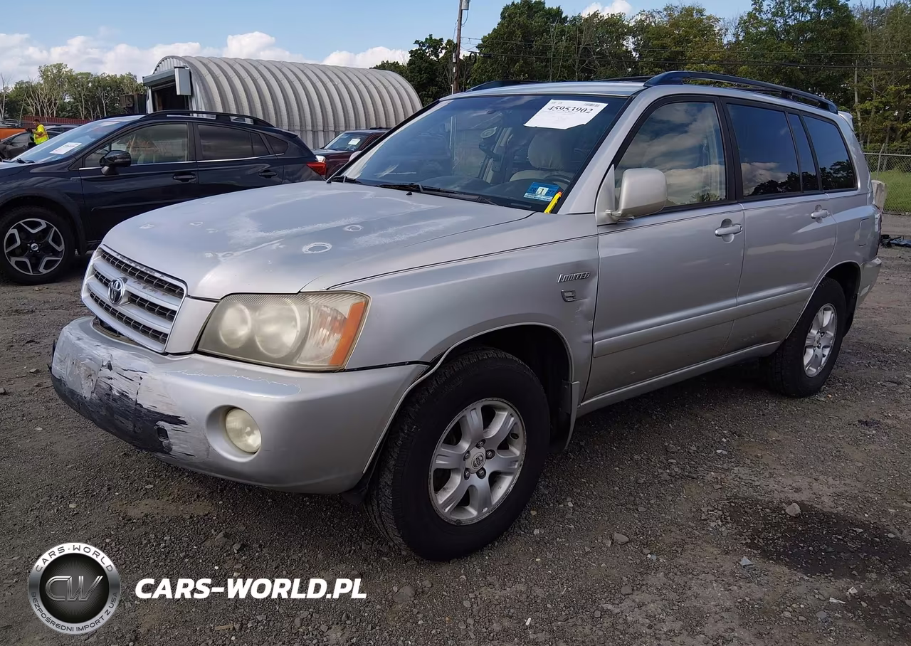 2001 Toyota Highlander V6 VIN:JTEHF21A710012390 - 2