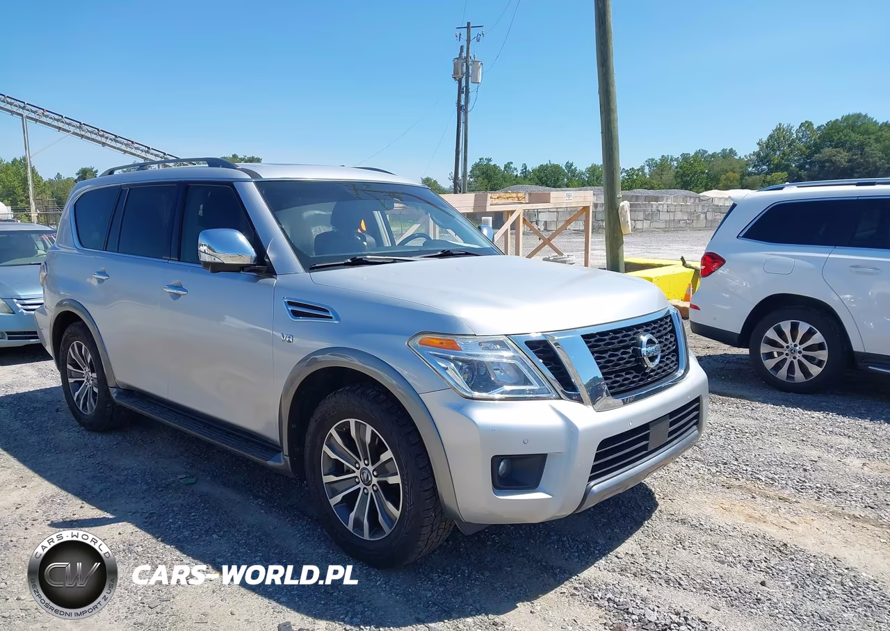 2019 Nissan Armada Sl VIN:JN8AY2NC0K9586732 - 1