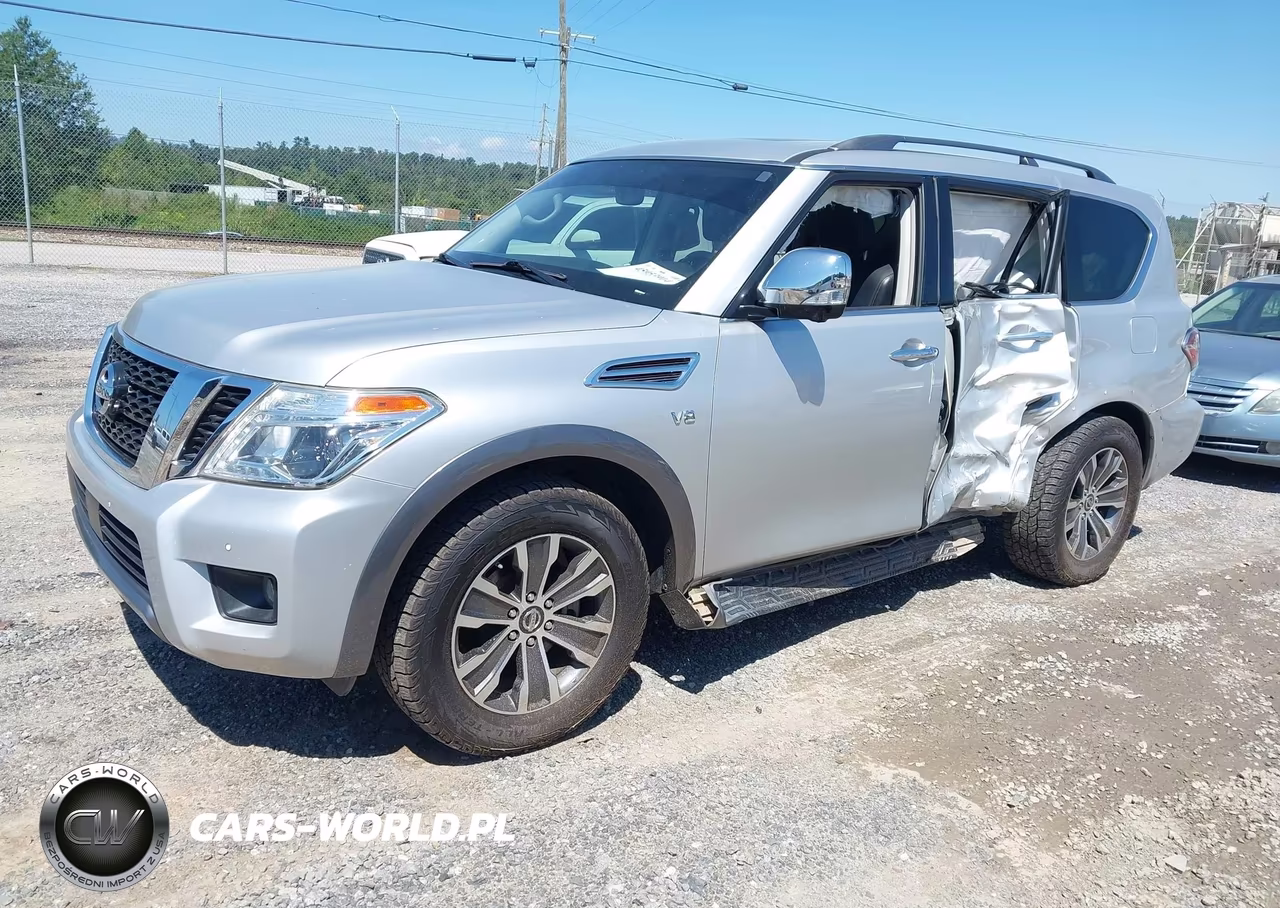 2019 Nissan Armada Sl VIN:JN8AY2NC0K9586732 - 2