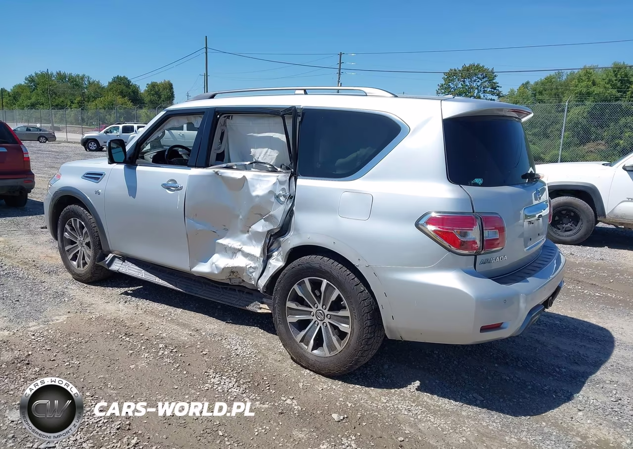 2019 Nissan Armada Sl VIN:JN8AY2NC0K9586732 - 3