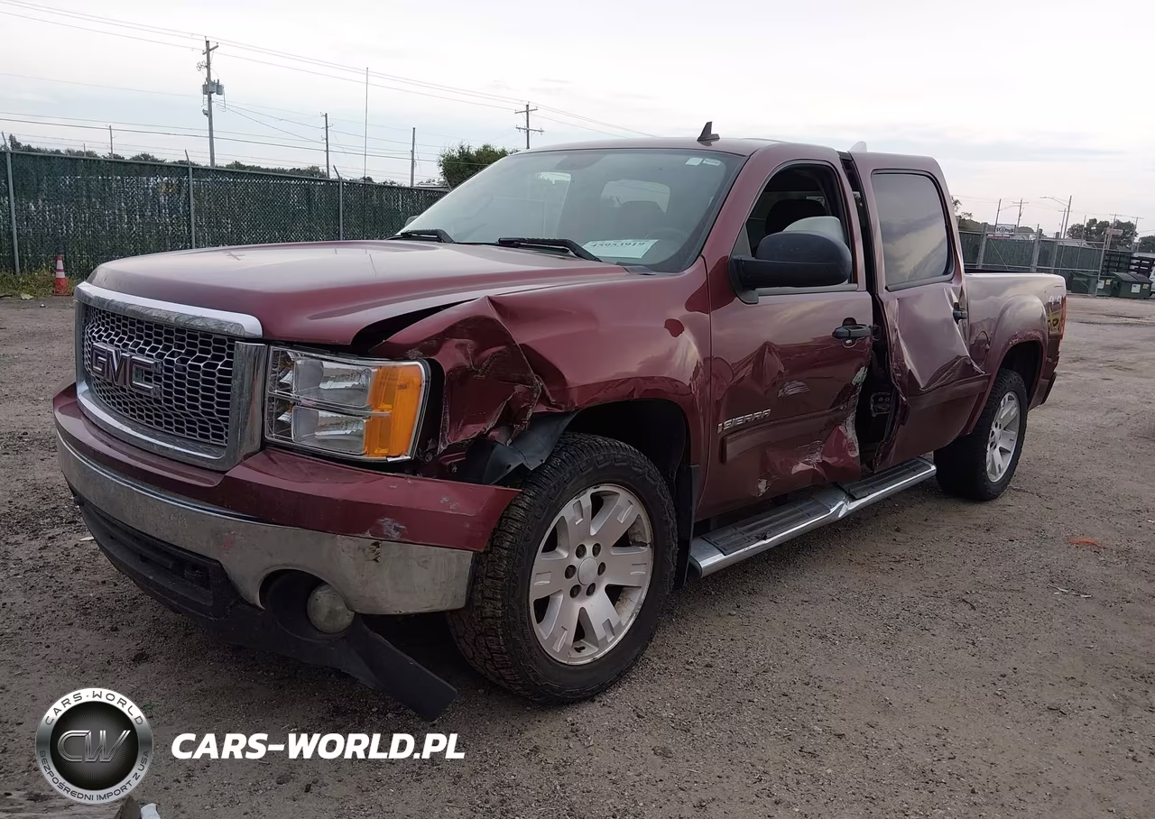 2008 GMC Sierra 1500 Sle1 VIN:3GTEK13M48G136224 - 2