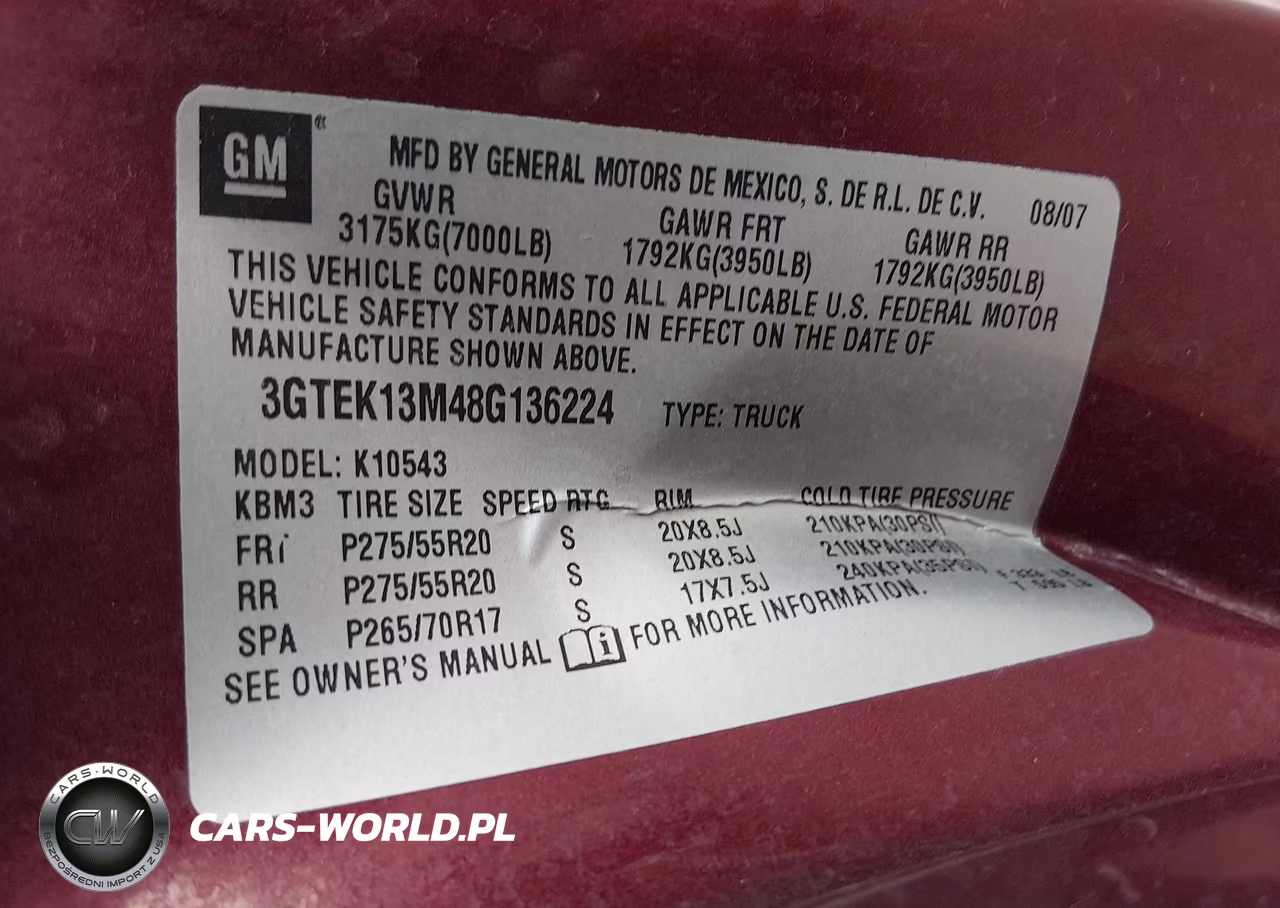 2008 GMC Sierra 1500 Sle1 VIN:3GTEK13M48G136224 - 9
