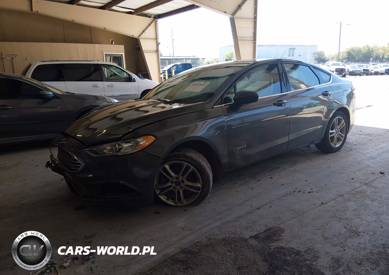 2018 Ford Fusion Hybrid S VIN:3FA6P0UU5JR122590 - 2