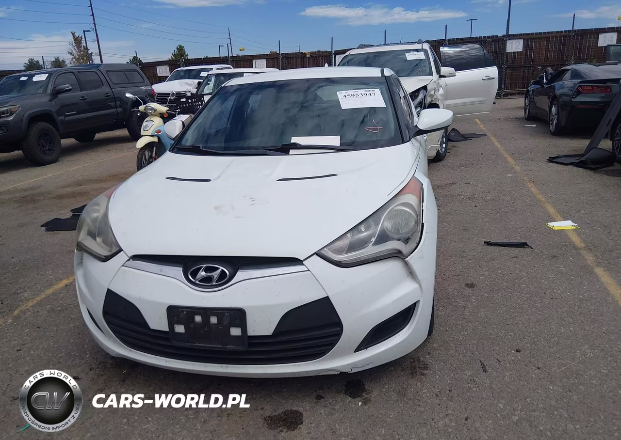 2012 Hyundai Veloster Base W-Gray VIN:KMHTC6AD4CU064172 - 12