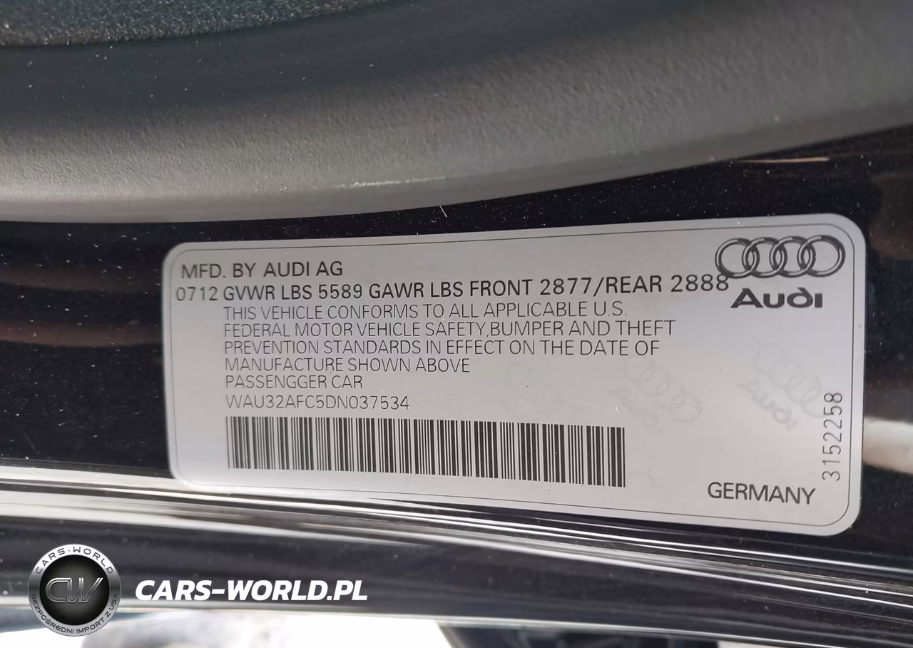 2013 Audi S7 4.0T Prestige VIN:WAU32AFC5DN037534 - 9