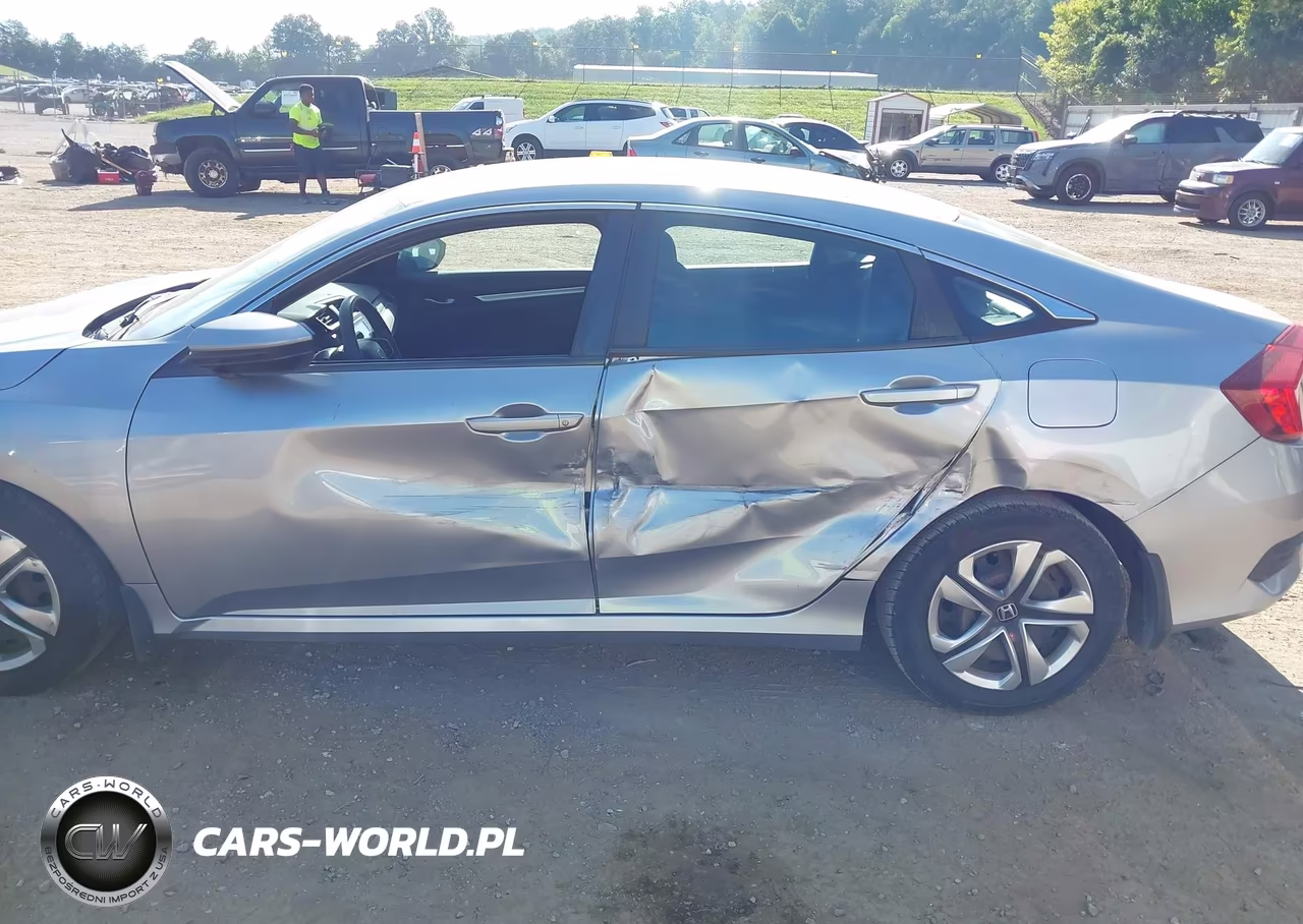 2017 Honda Civic Lx VIN:19XFC2F58HE060174 - 6