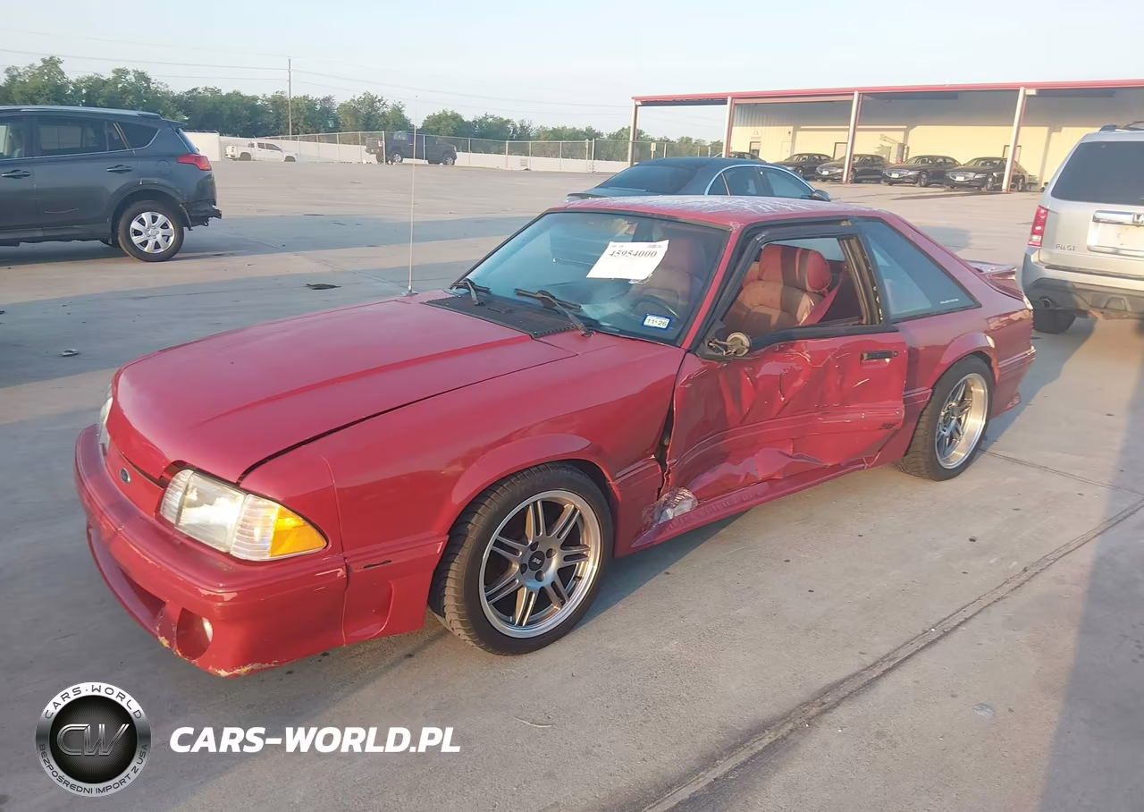 1988 Ford Mustang Gt VIN:1FABP42E8JF260820 - 2
