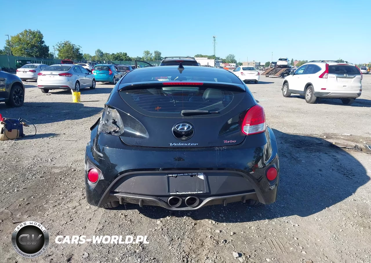 2017 Hyundai Veloster Turbo VIN:KMHTC6AEXHU313915 - 17