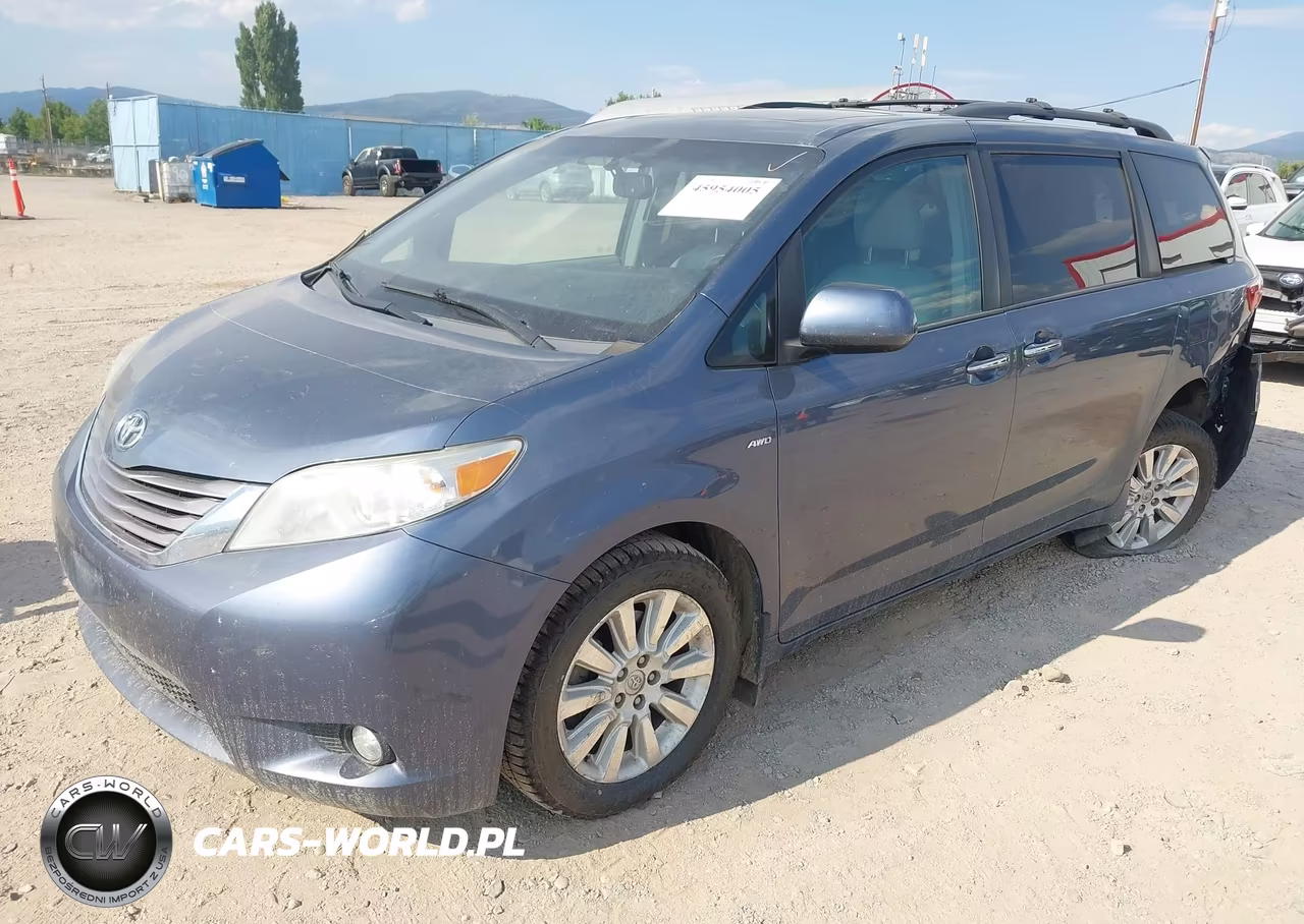 2016 Toyota Sienna Xle Premium 7 Passenger VIN:5TDDK3DC0GS139585 - 2
