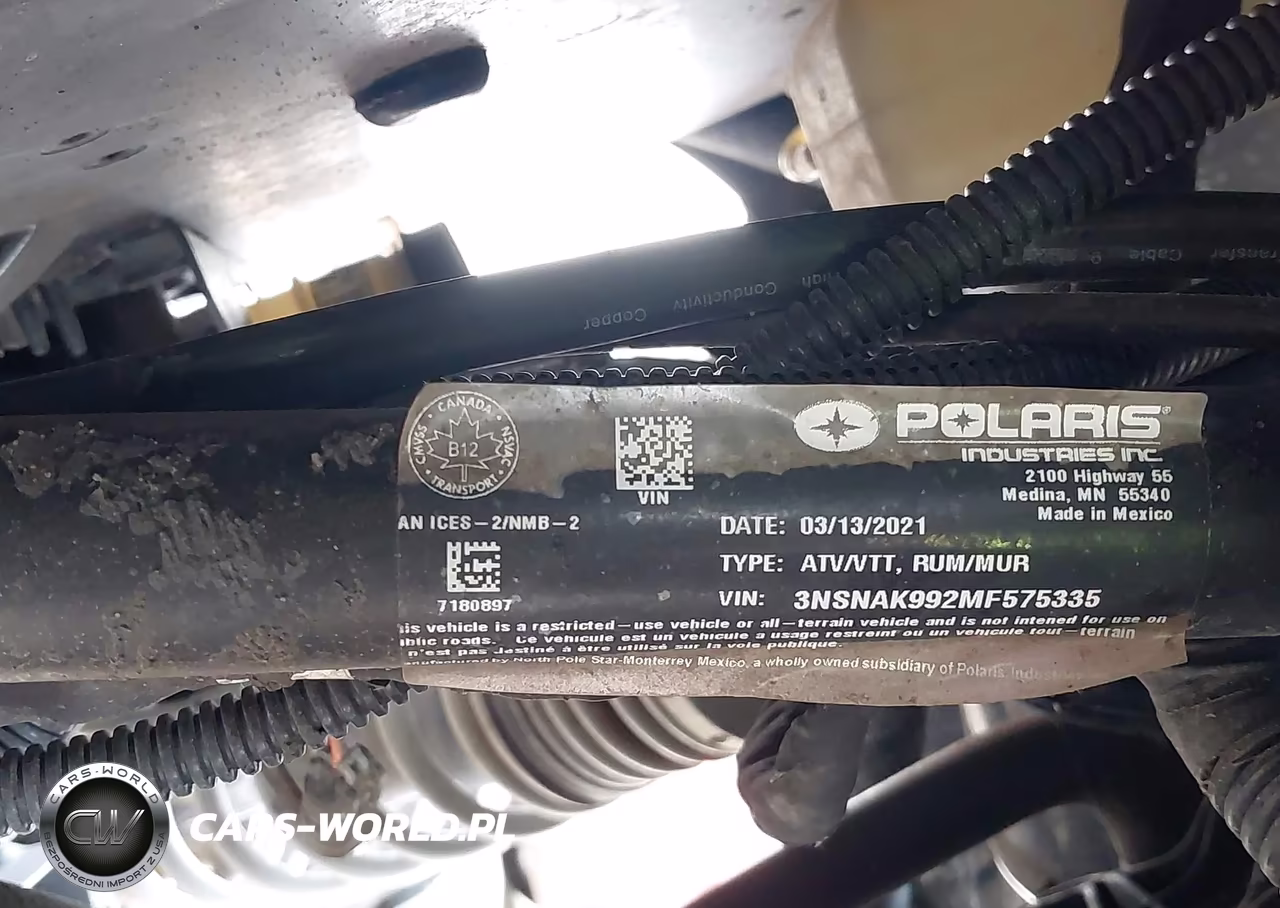 2021 Polaris Rzr Xp 1000 Premium VIN:3NSNAK992MF575335 - 10