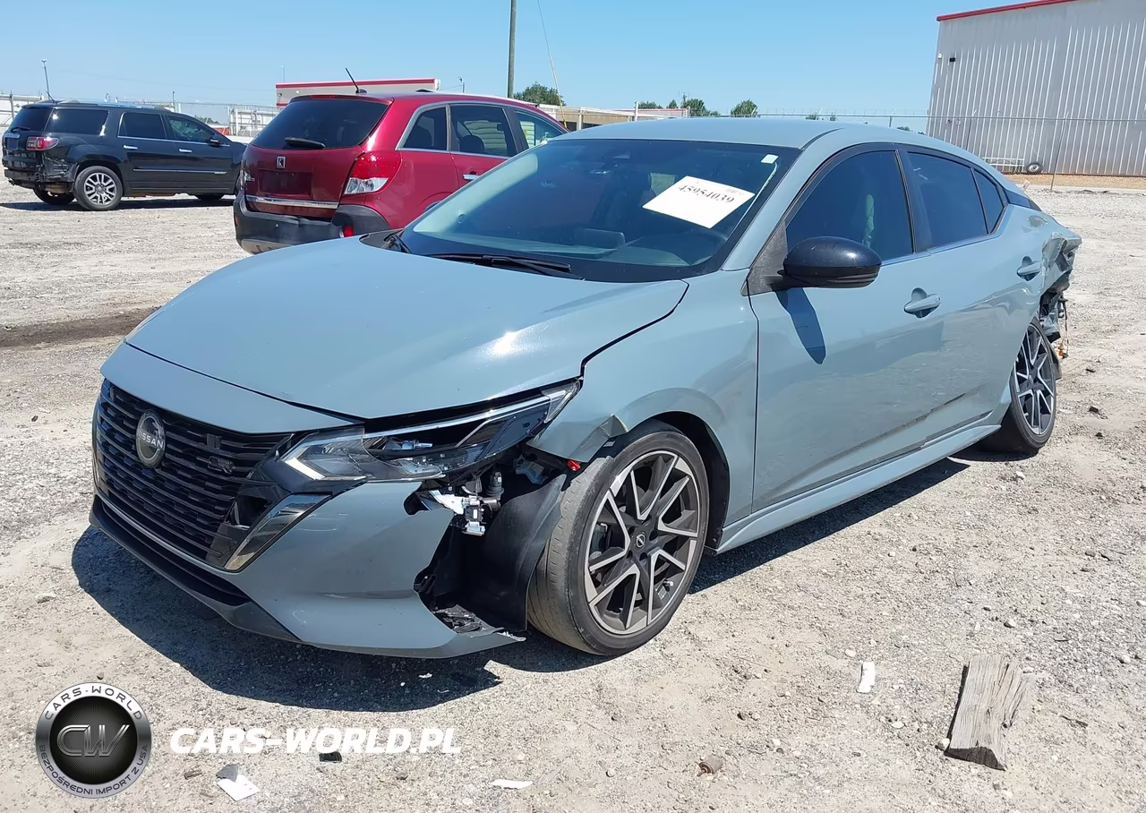 2025 Nissan Sentra Sr VIN:3N1AB8DV2SY241184 - 2